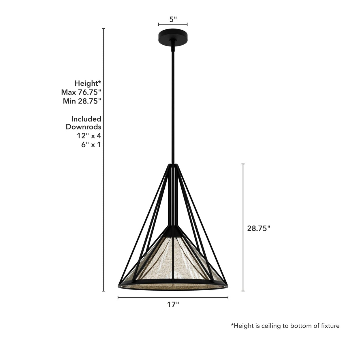 Rafner Large Pendant
