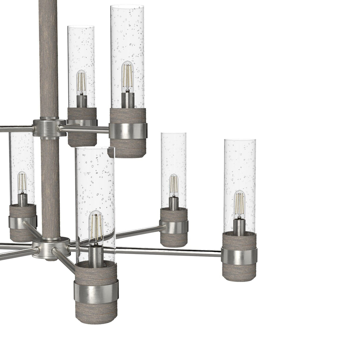 River Mill 9 Light 2-tier Chandelier