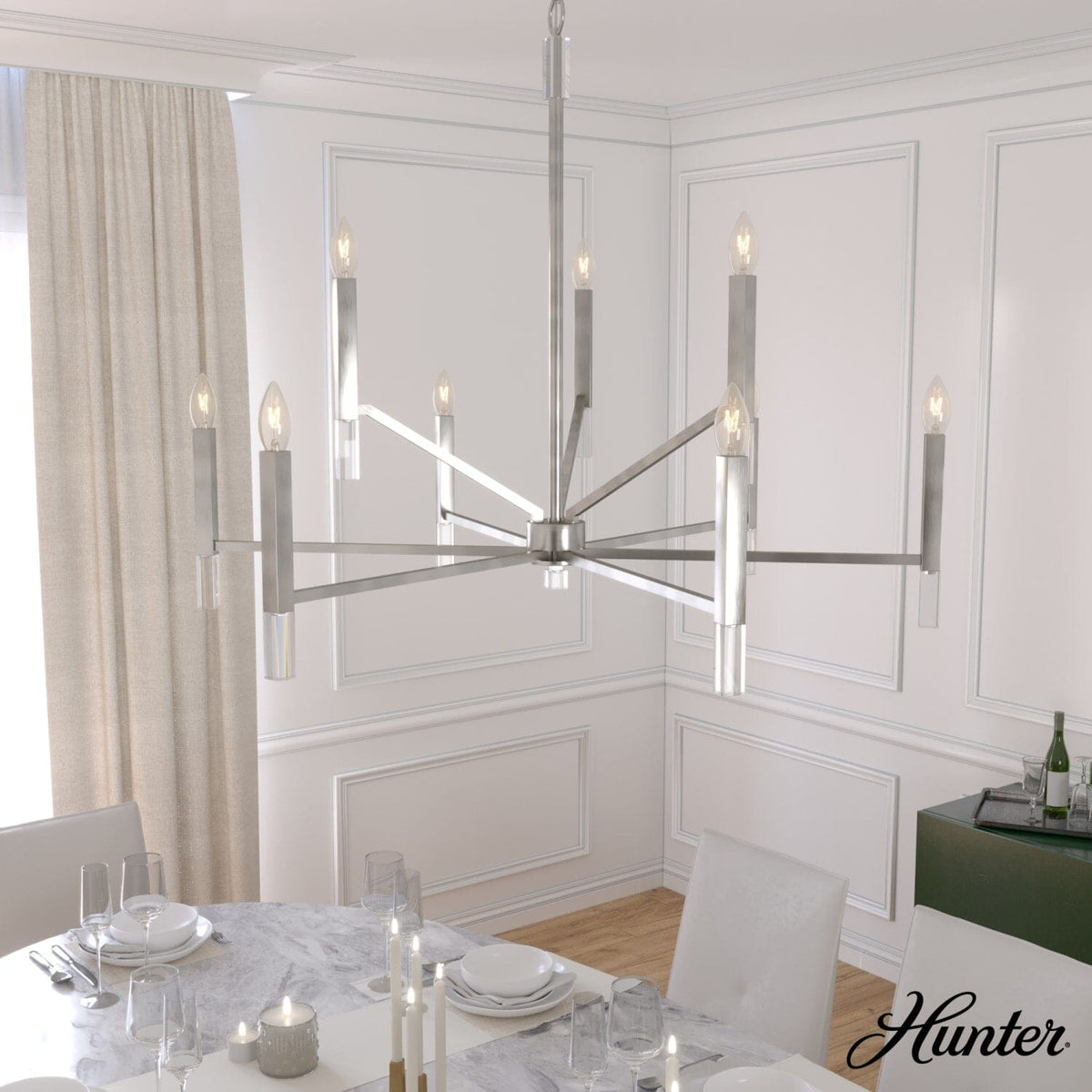 Sunjai 9 Light 2-tier Chandelier