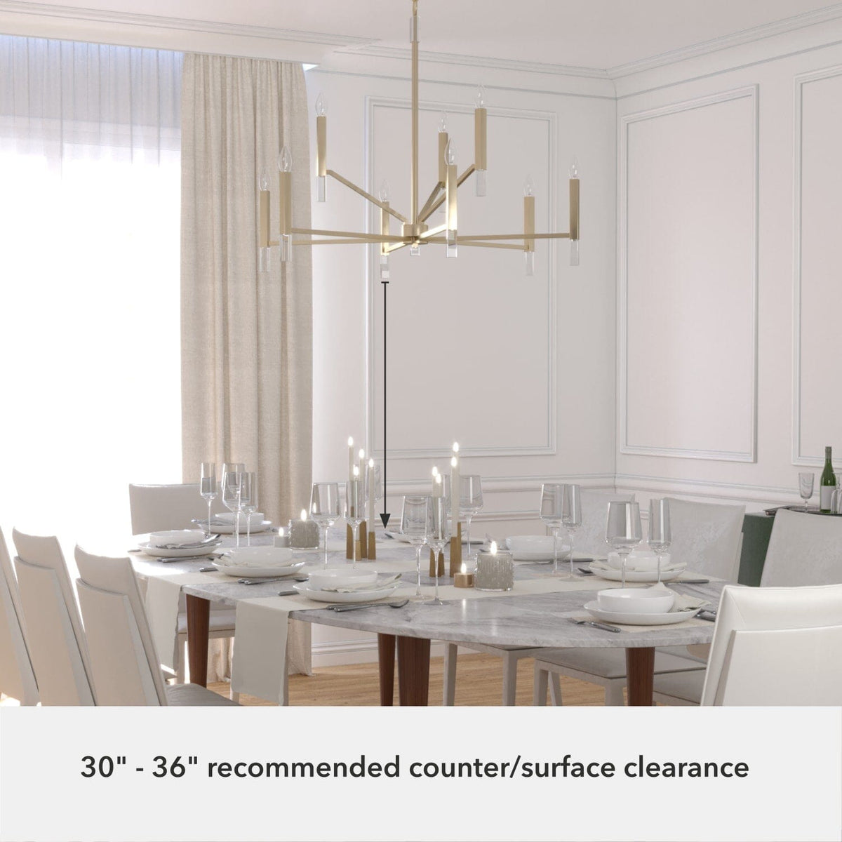 Sunjai 9 Light 2-tier Chandelier