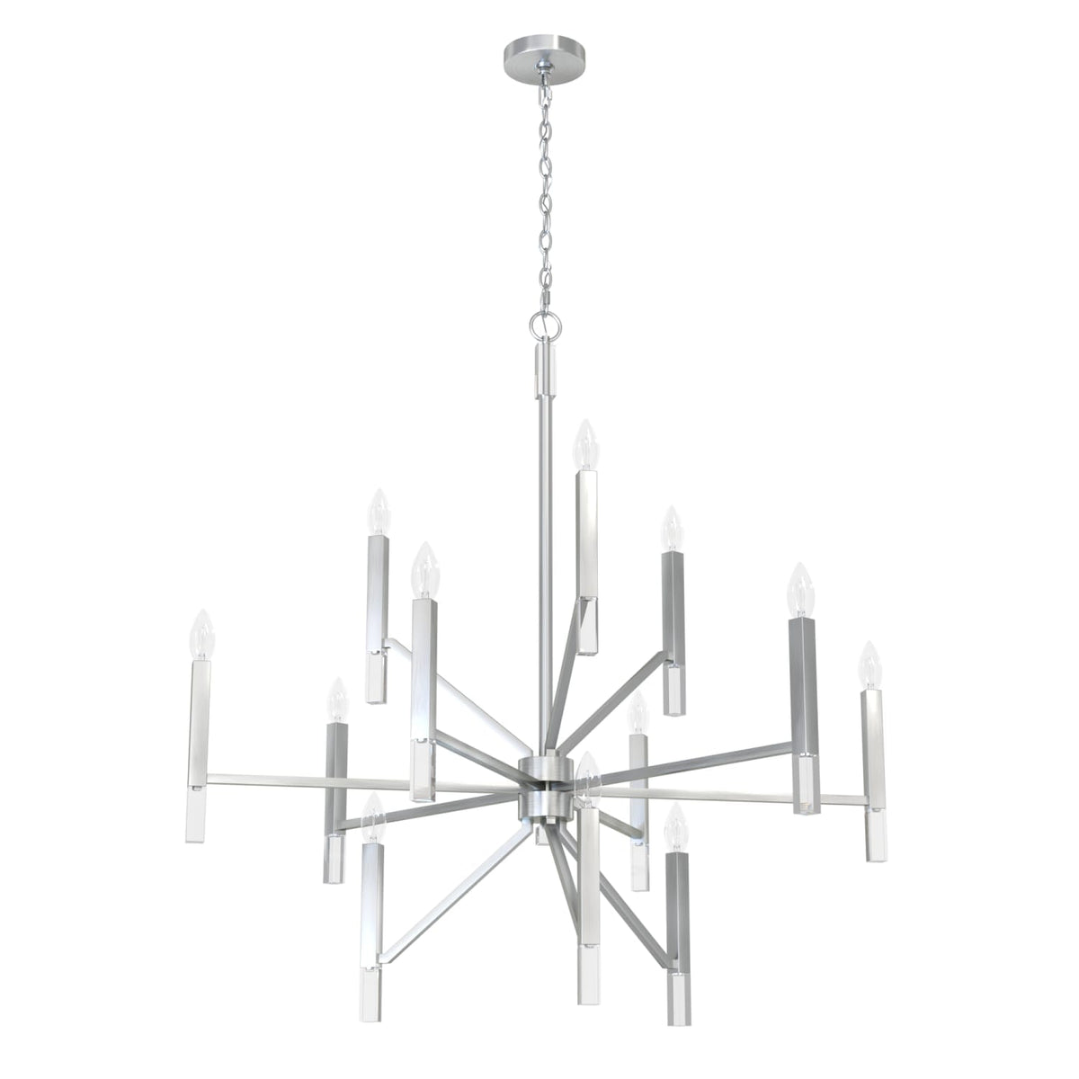 Sunjai 12 Light 3-Tier Chandelier