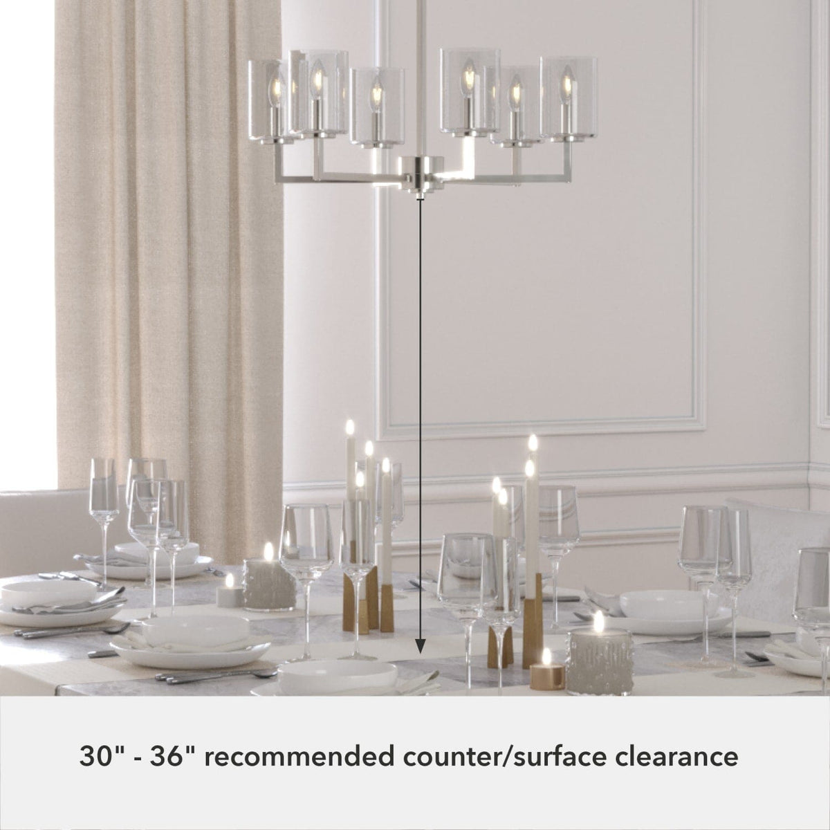 Kerrison 6 Light Chandelier