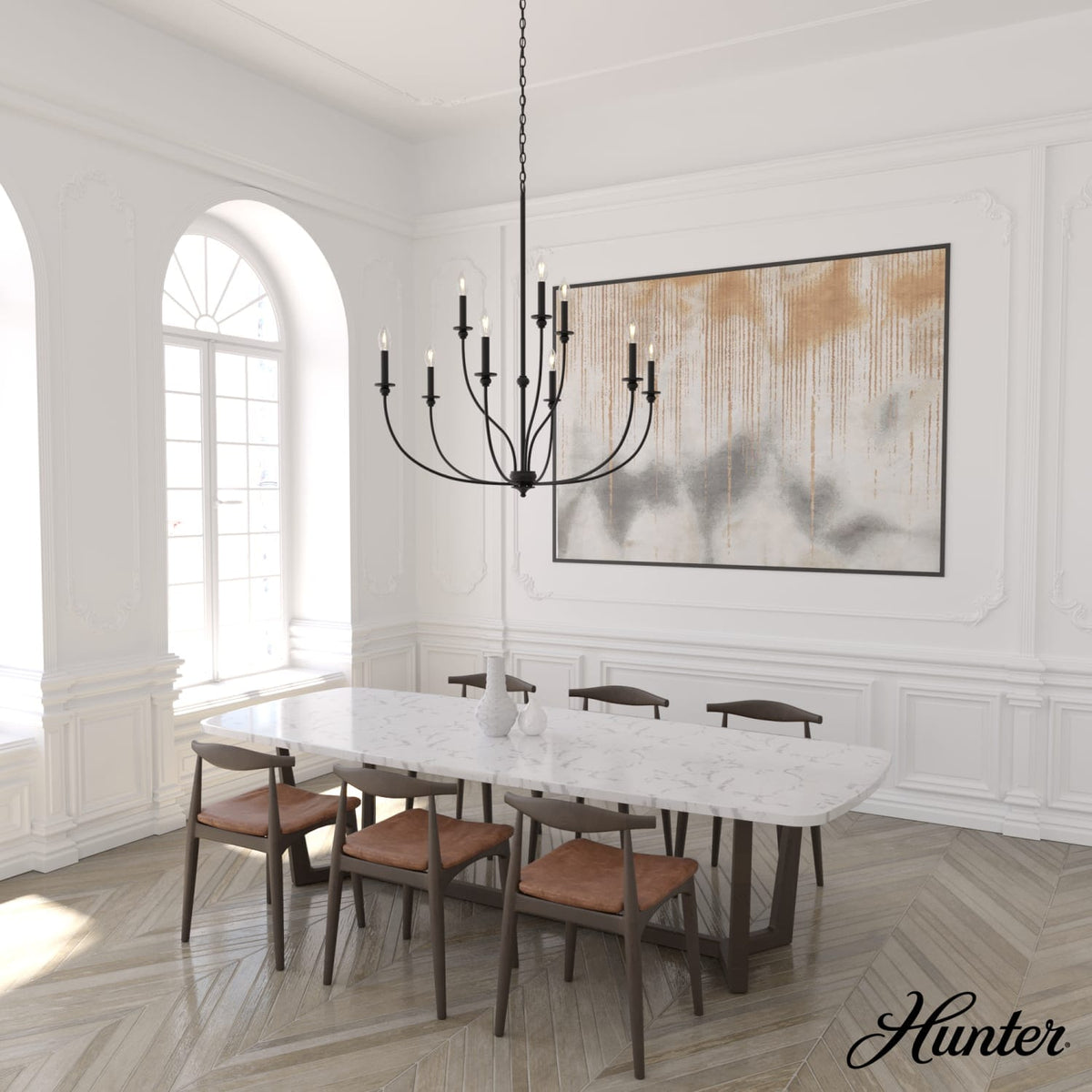 Southcrest 9 Light 2-Tier Chandelier