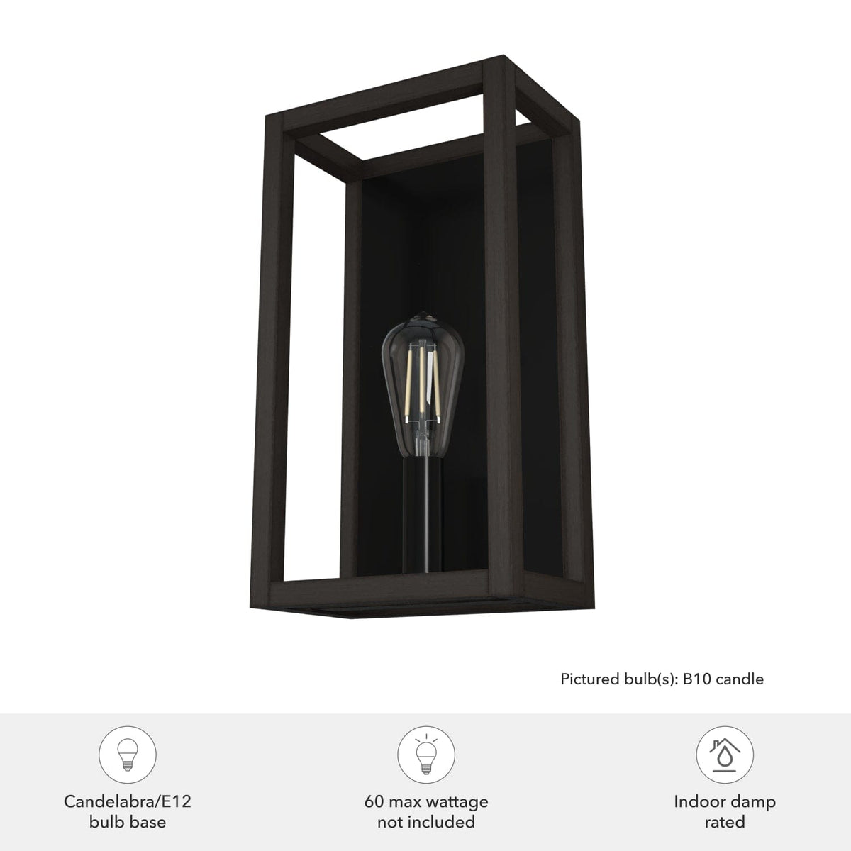 Squire Manor 1 Light Wall Sconce