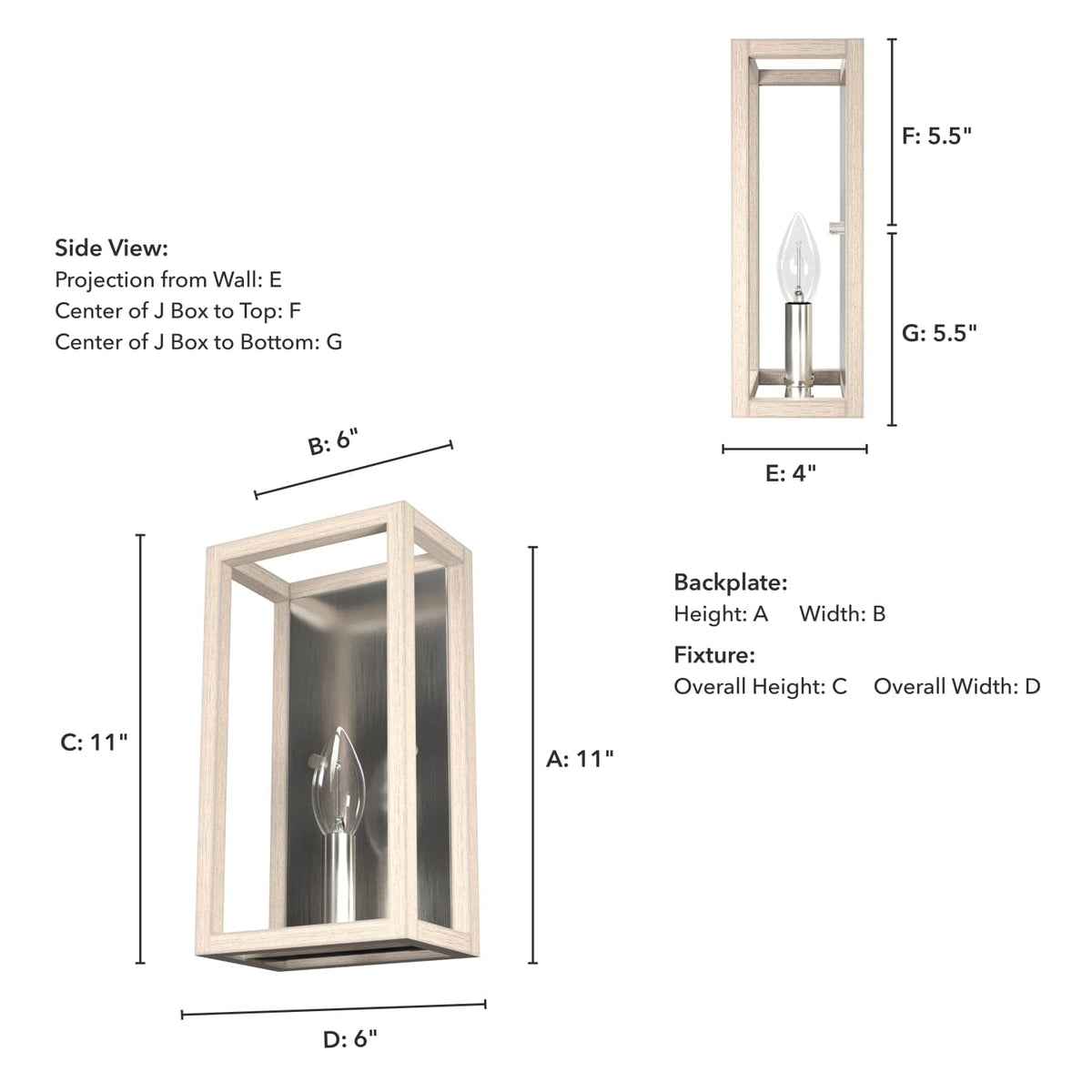 Squire Manor 1 Light Wall Sconce