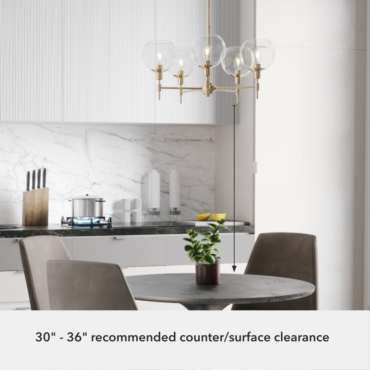 Xidane 5 Light Chandelier