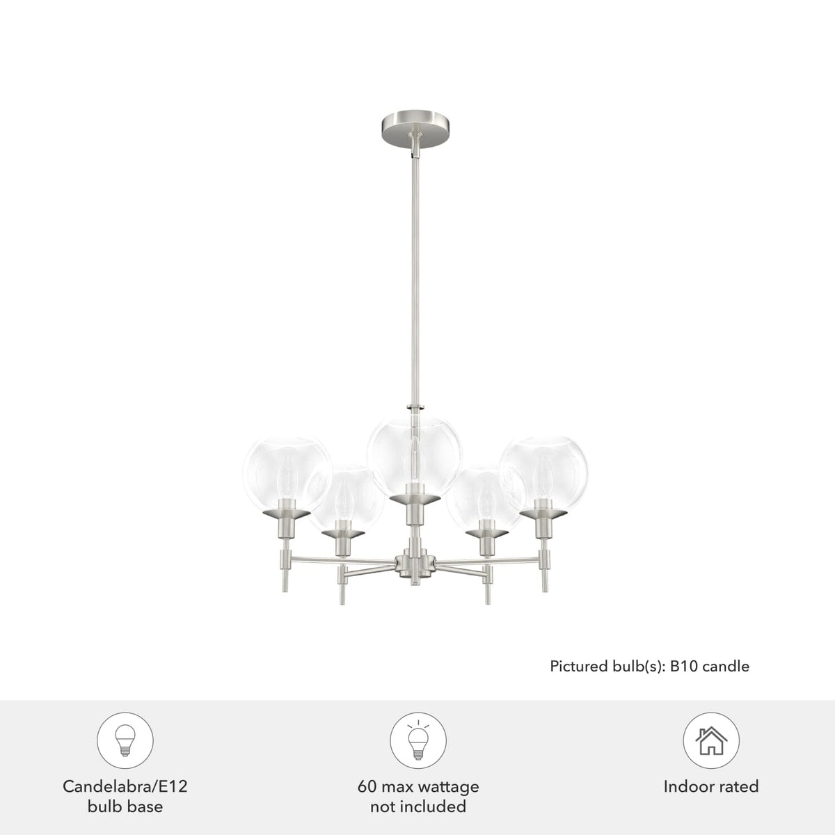 Xidane 5 Light Chandelier