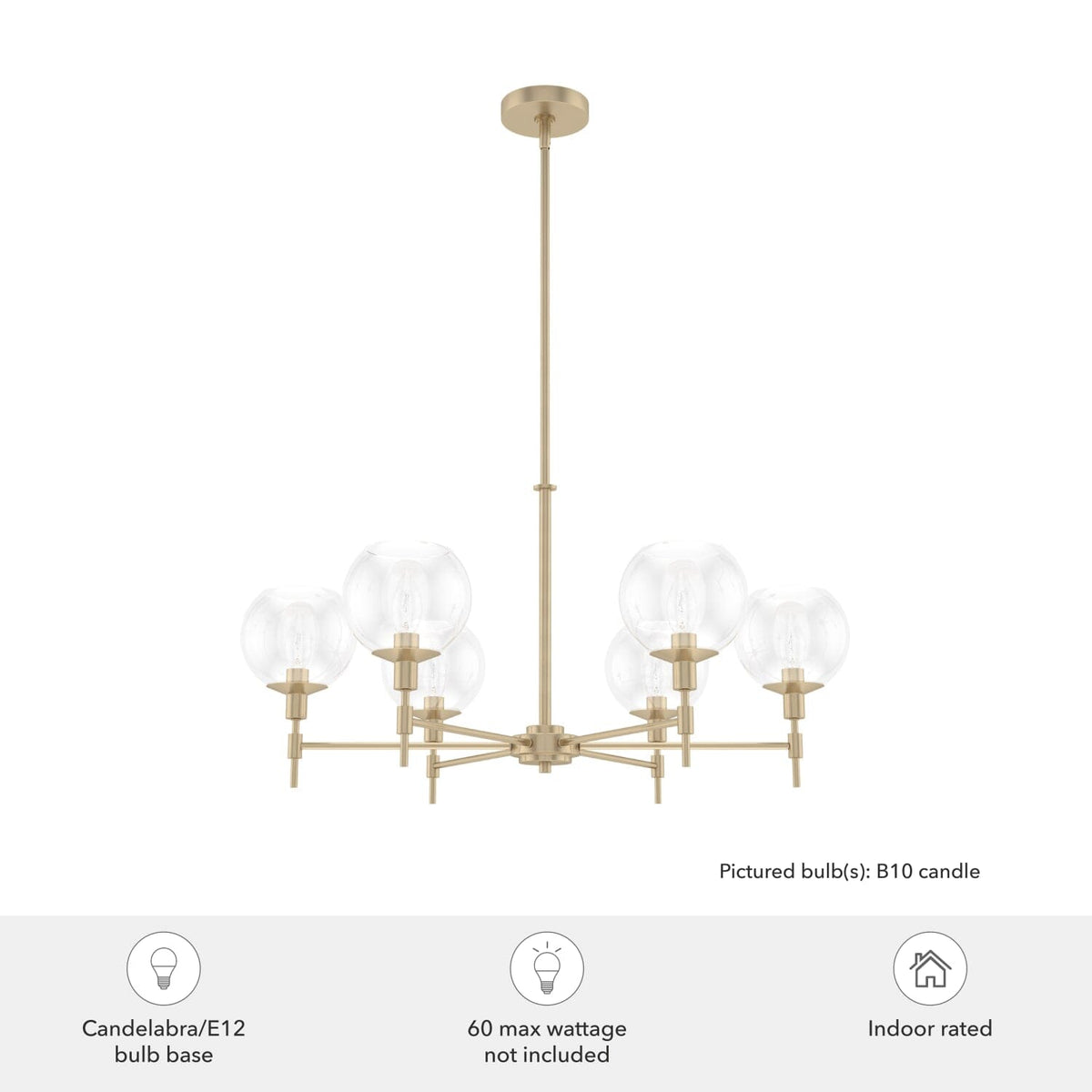 Xidane 6 Light Chandelier