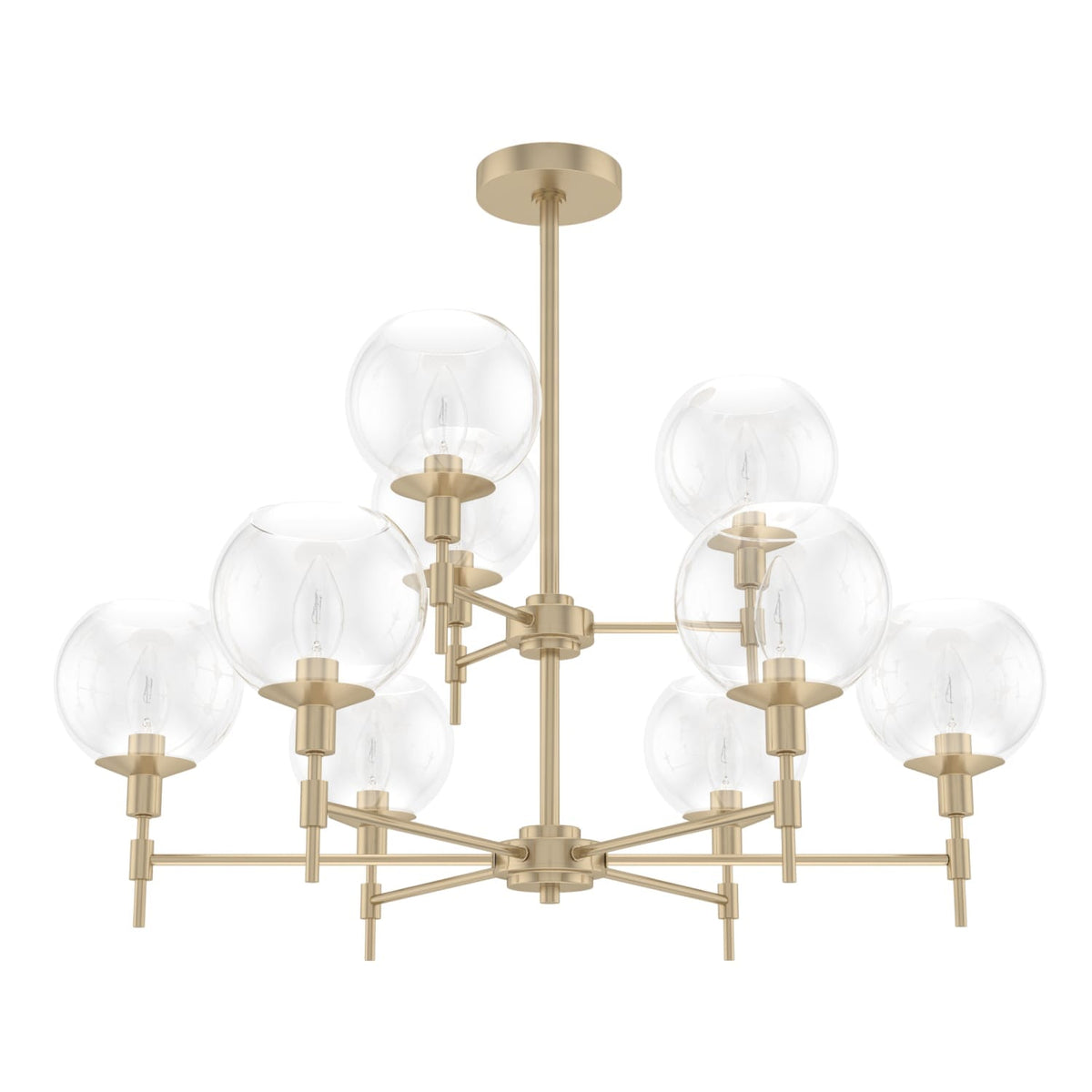 Xidane 9 Light 2 Tier Chandelier