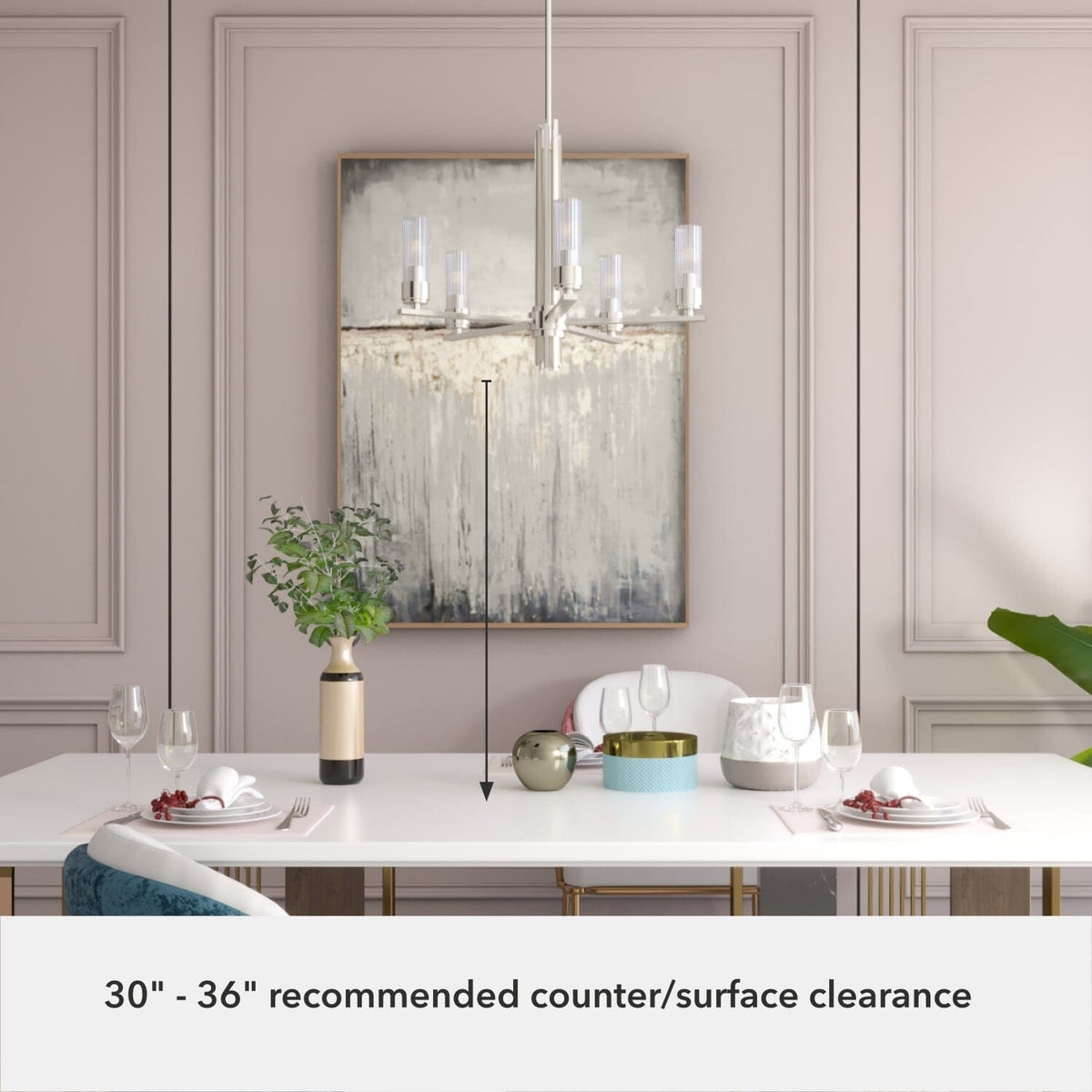Gatz 5 Light Chandelier