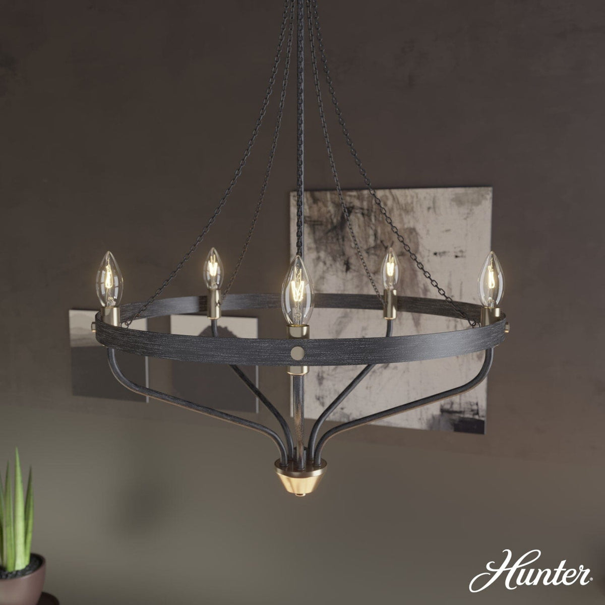 Merlin 5 Light Chandelier