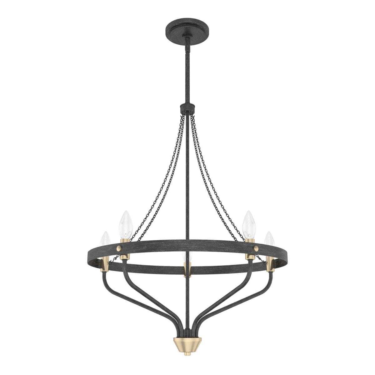 Merlin 5 Light Chandelier