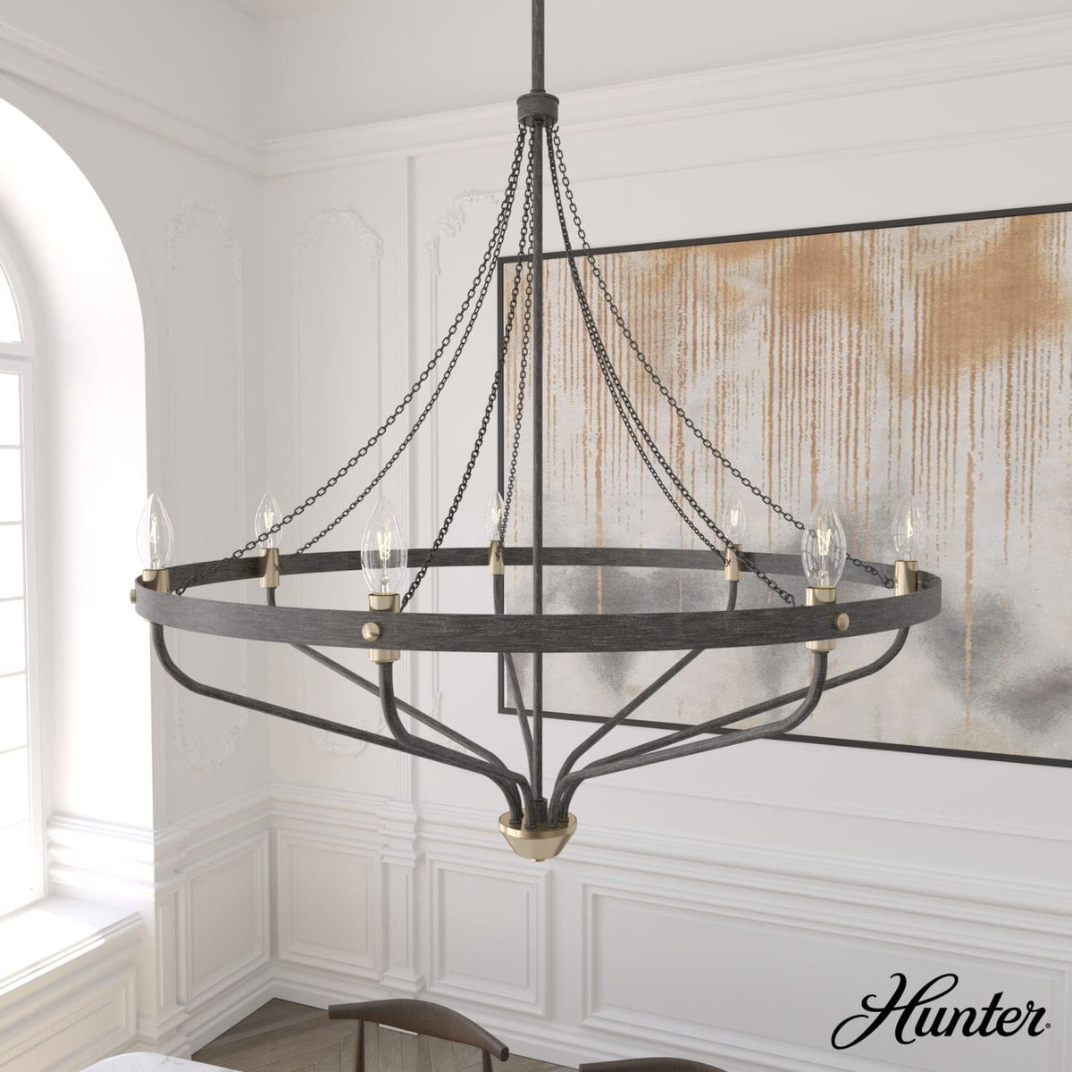 Merlin 7 Light Chandelier