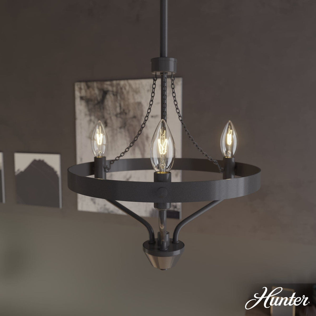Merlin 3 Light Mini Chandelier