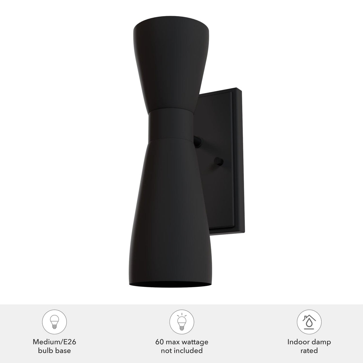 Zola Up and Down 2 Light Sconce