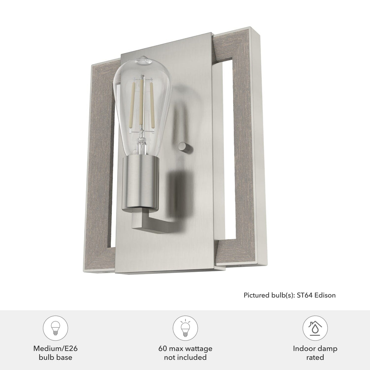 Woodburn 1 Light Wall Sconce