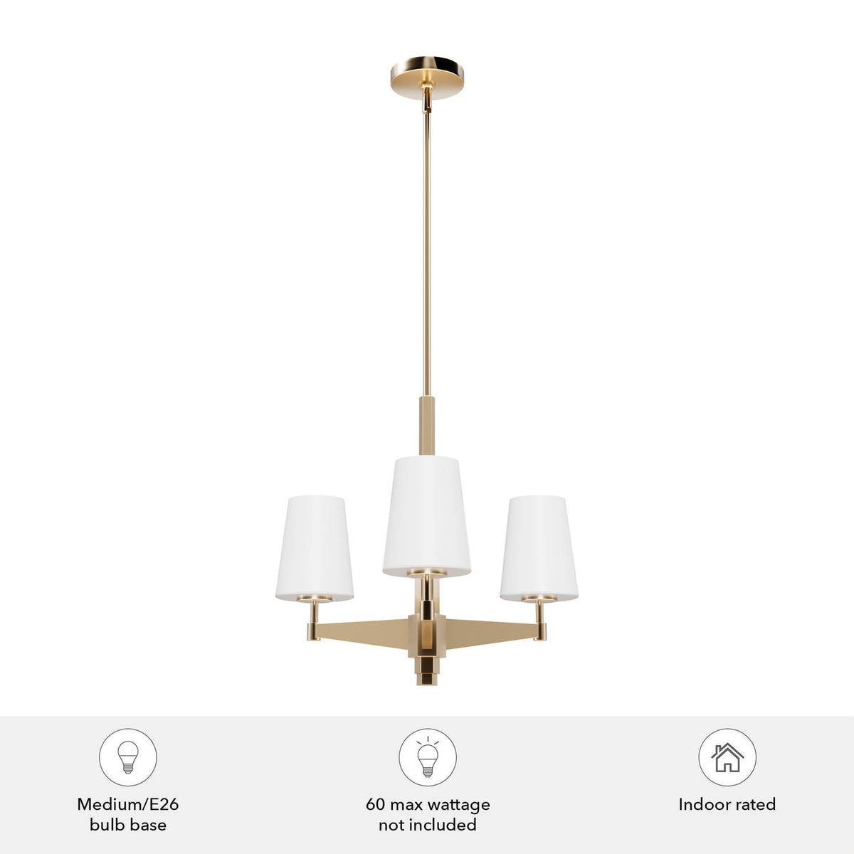 Nolita 3 Light Chandelier