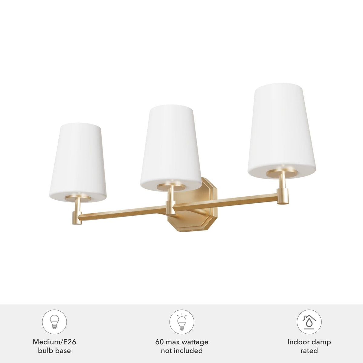 Nolita 3 light vanity