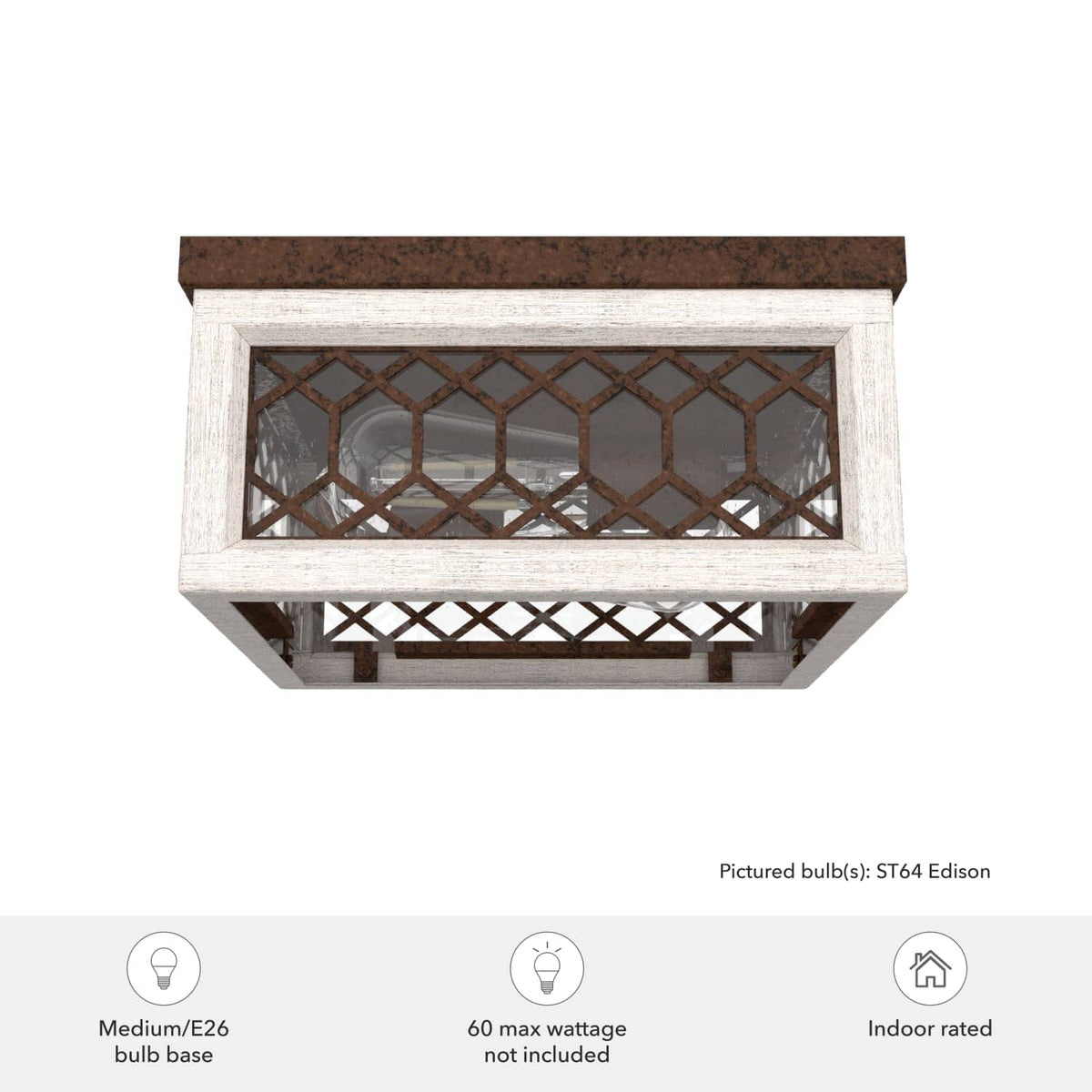 Chevron Flush Mount