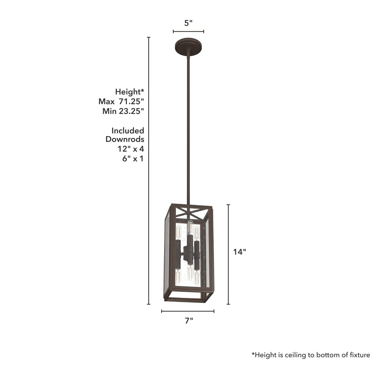 Felippe 6 Light Pendant