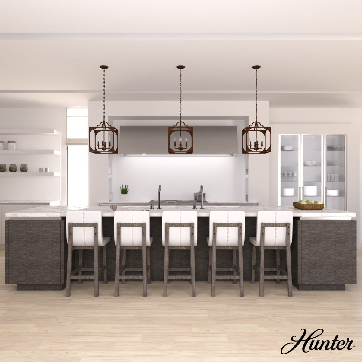 Highland Hill 4 Light Pendant 15 inch