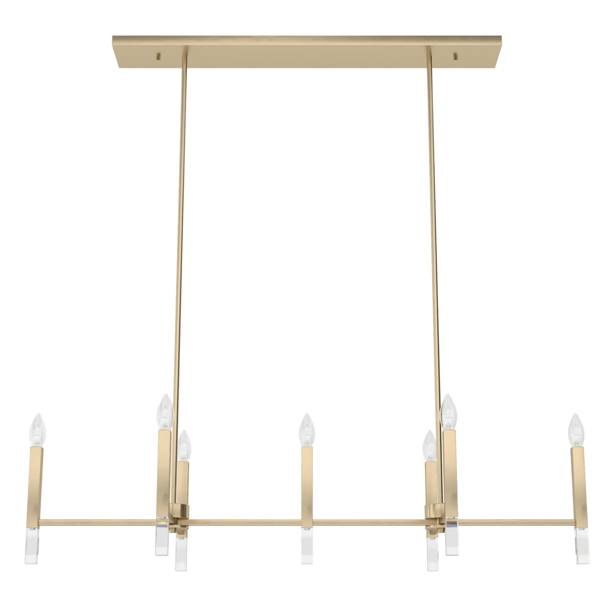 Sunjai 7 Light Linear Chandelier