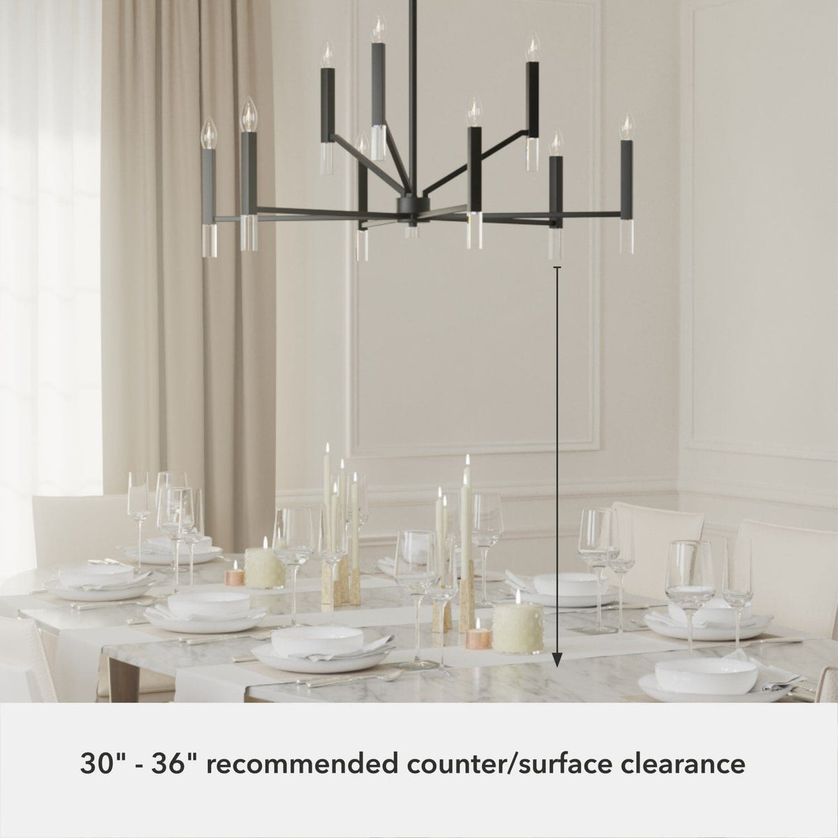 Sunjai 9 Light 2-tier Chandelier