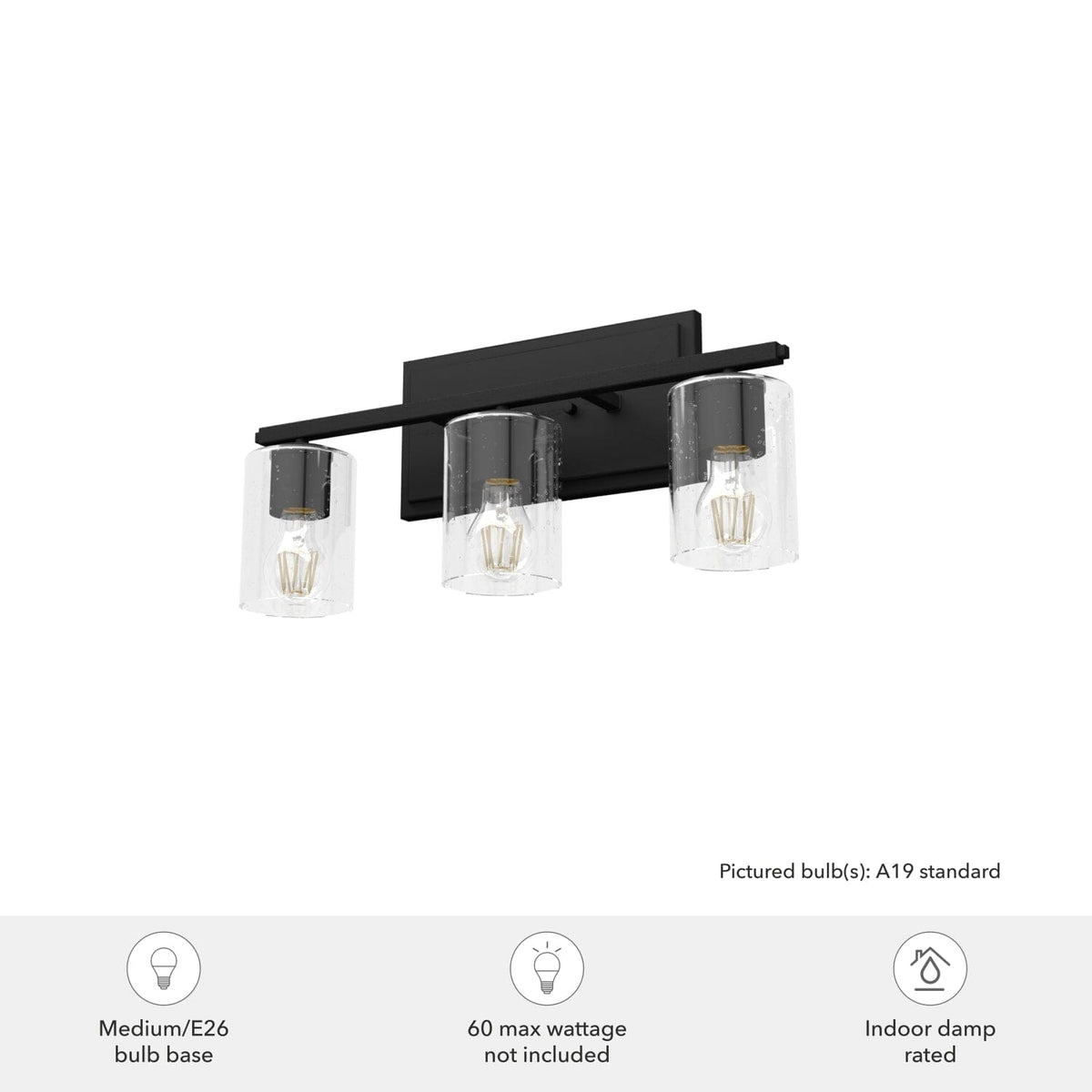 Kerrison 3 Light Vanity