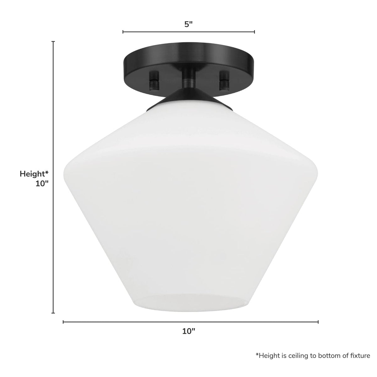 Celestial Valley 1 Light Small 10 Inch Flush