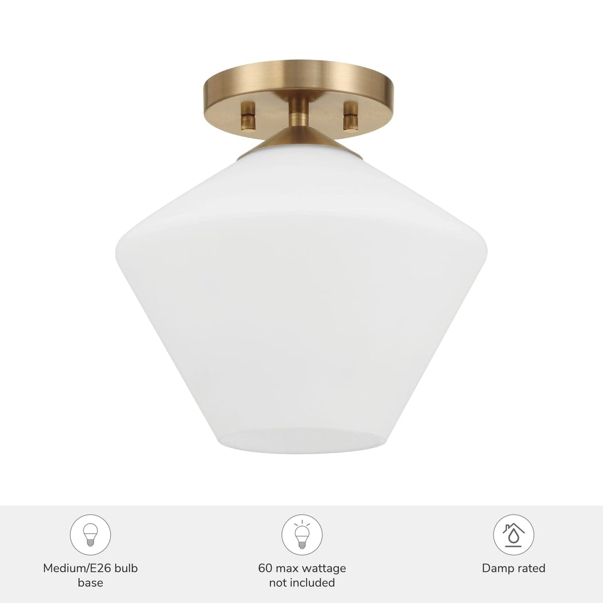 Celestial Valley 1 Light Small 10 Inch Flush