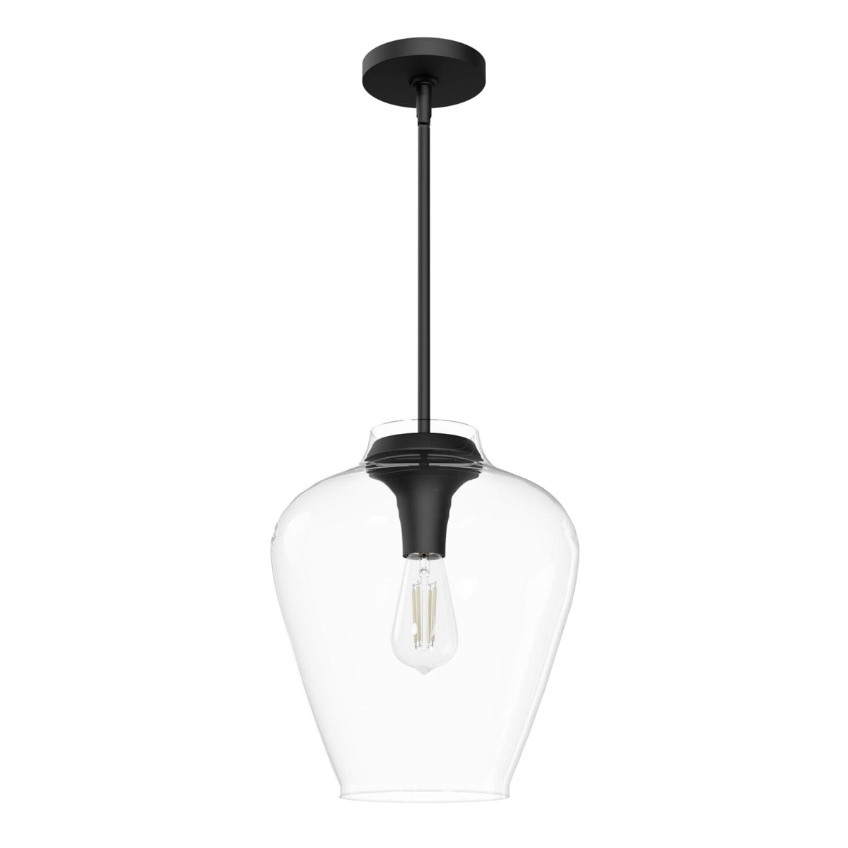 1 Light Medium 12 Inch Pendant