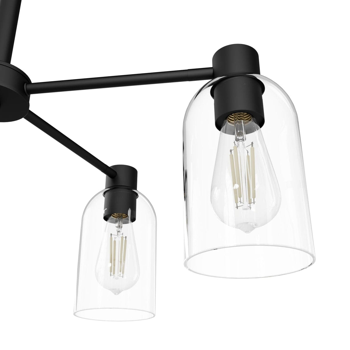 5 Light Medium 26 Inch Chandelier