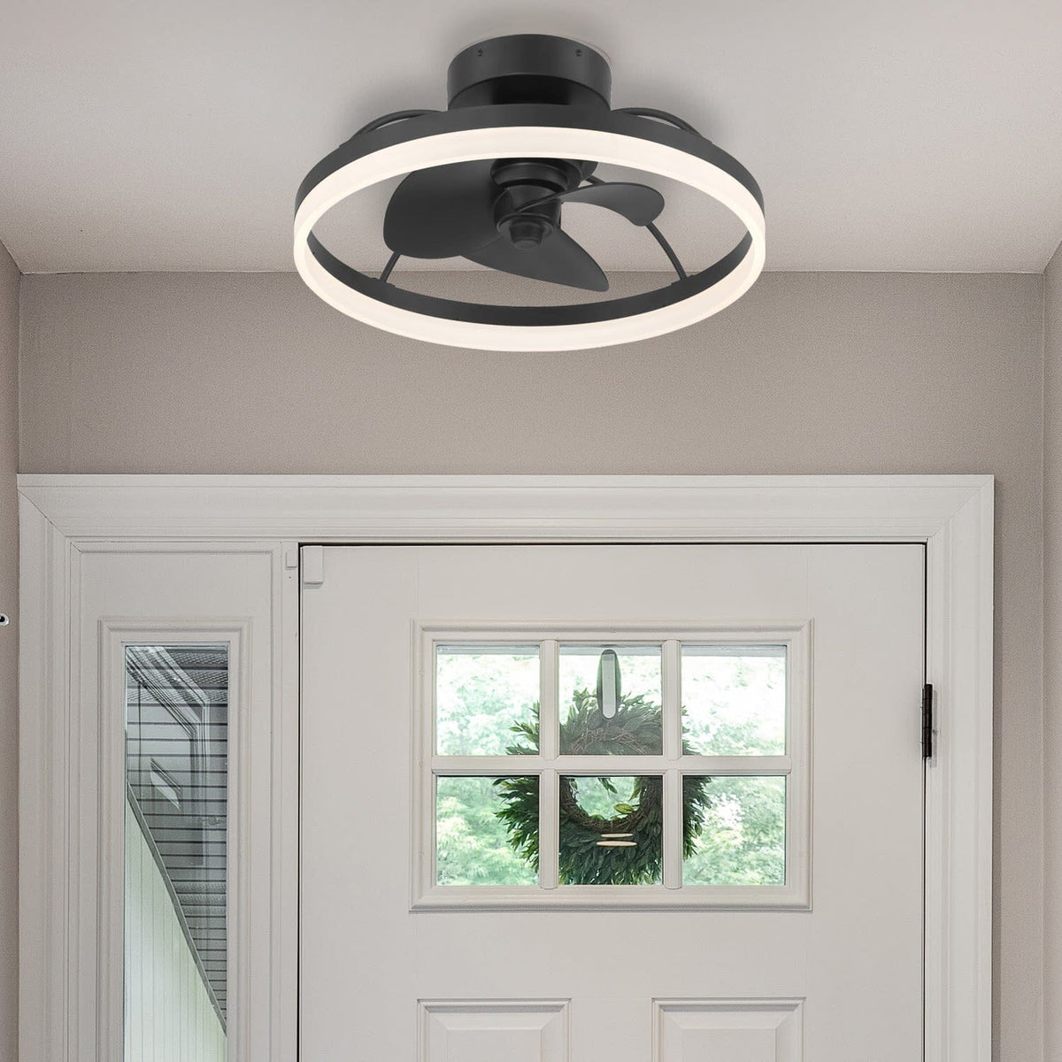 Avel Indoor SureSpeed Low Profile Fandelier 20 inch with Light and Remote