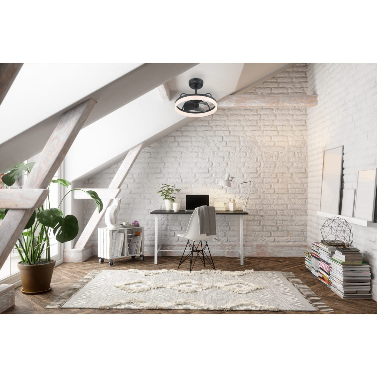 Avel Indoor SureSpeed Fandelier 20 inch with Light and Remote