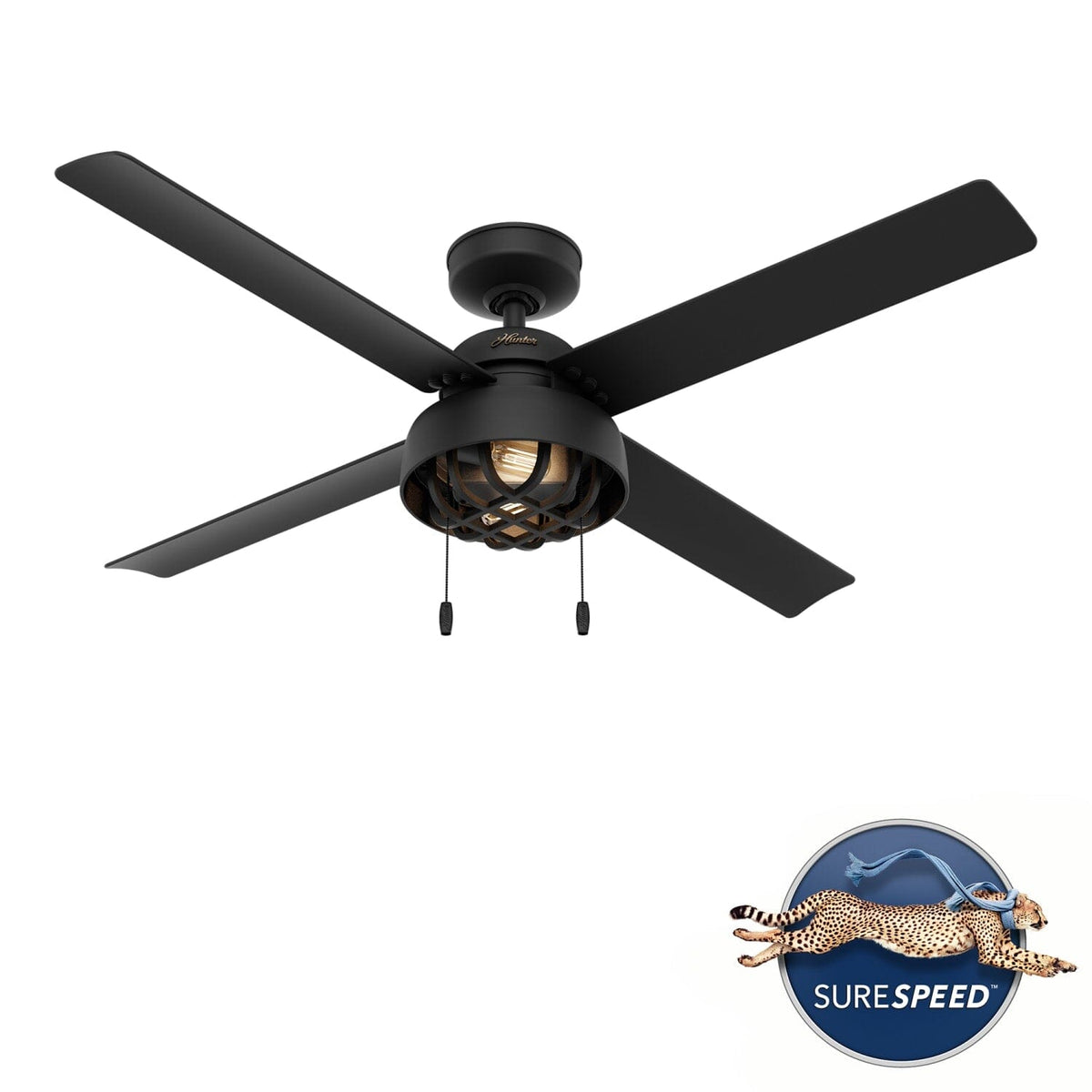 Spring Mill Outdoor with LED Light 52 inch