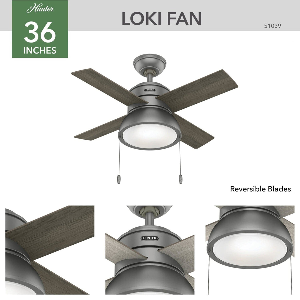 36 INCH LOKI WITH LED LIGHT