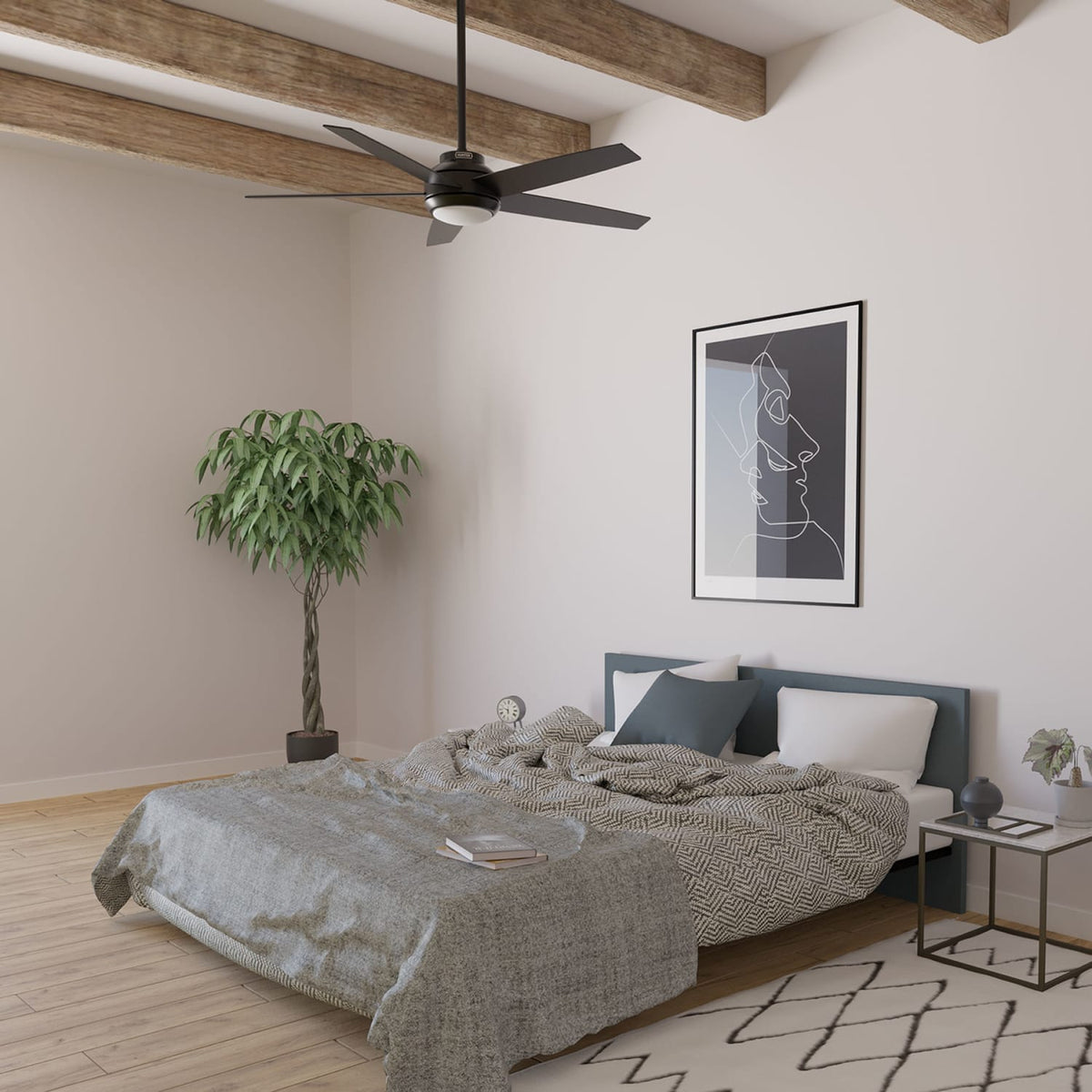 Zayden with LED Light - 52 inch