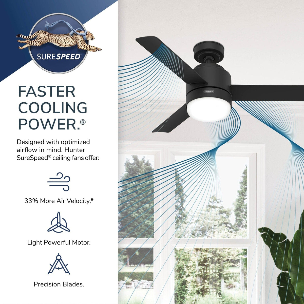 Gilmour Outdoor with LED Light 44 inch