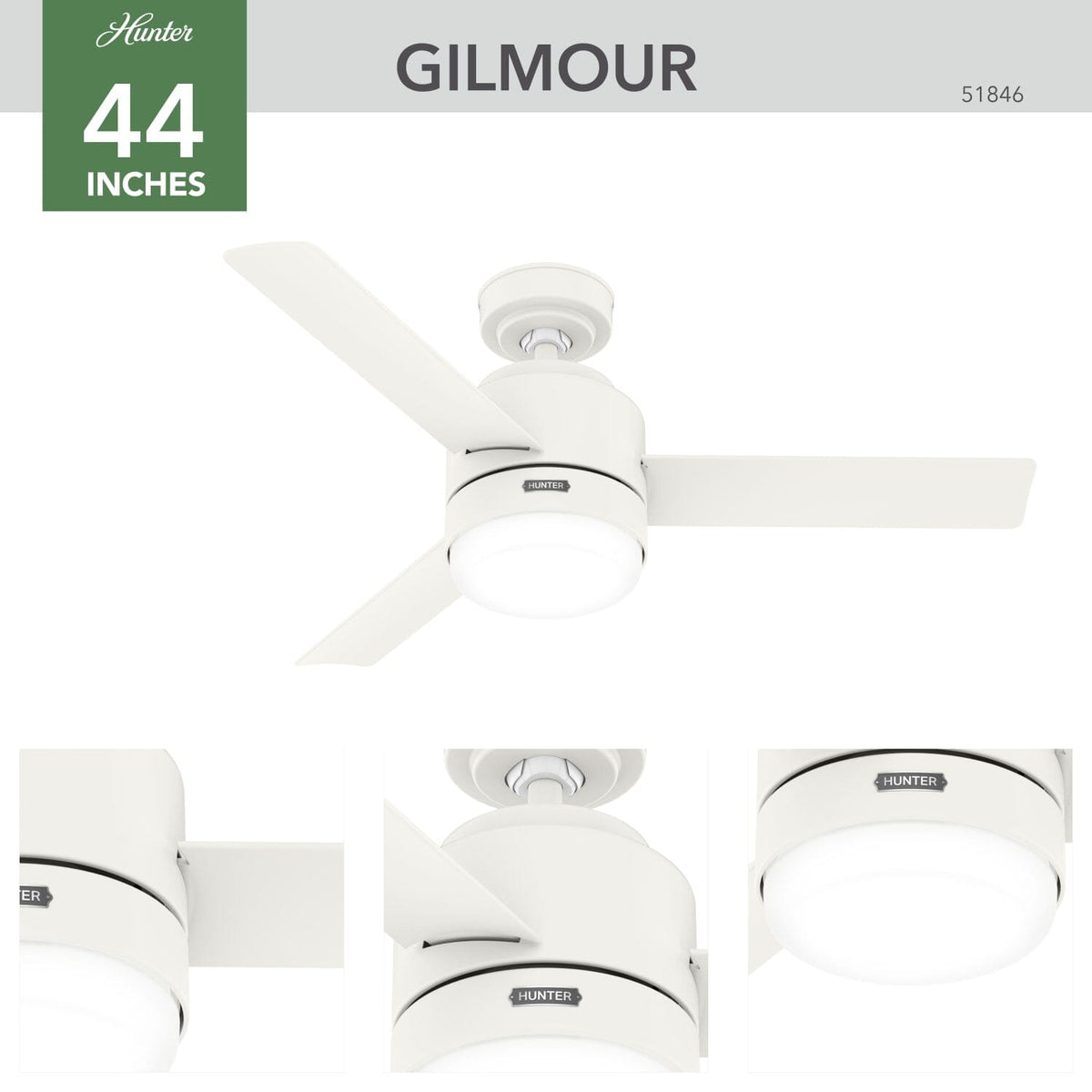 Gilmour Outdoor with LED Light 44 inch