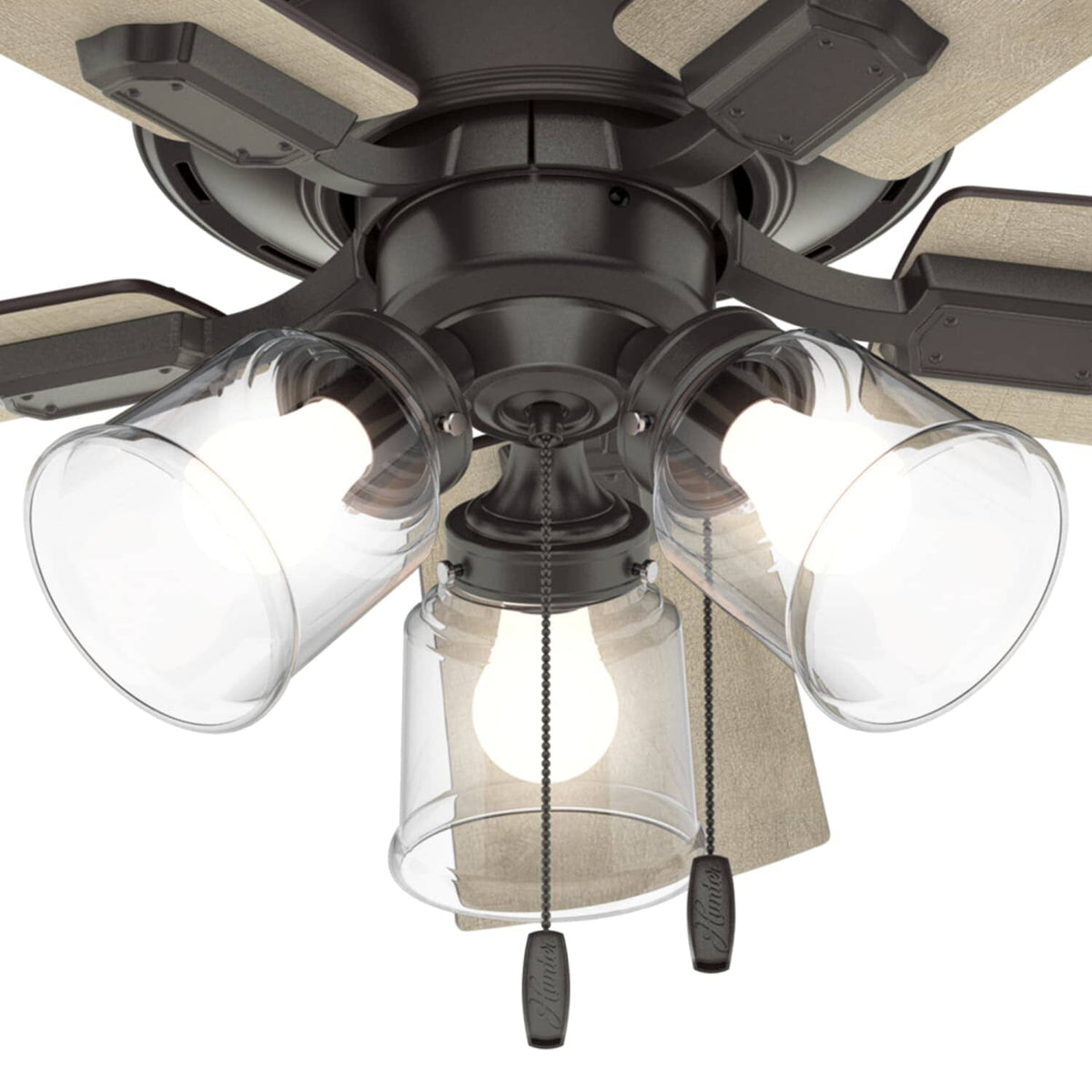 Crestfield Low Profile with 3 Lights 42 inch