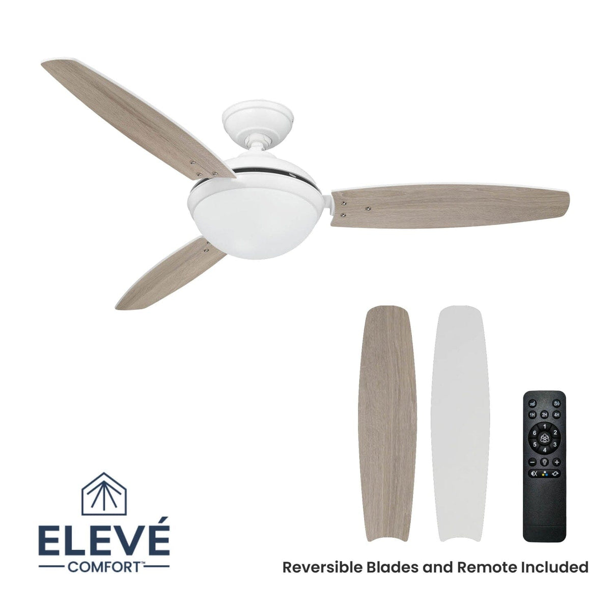 Eleve Comfort 3 Blade Indoor 52 inch M2