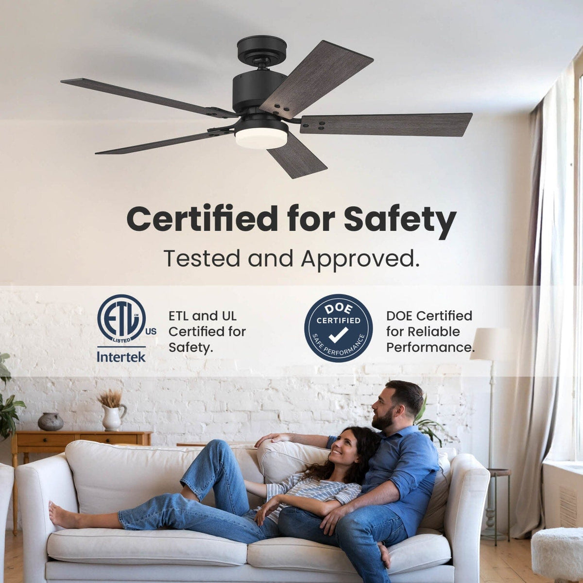 Eleve Comfort 5 Blade Indoor 52 inch M4