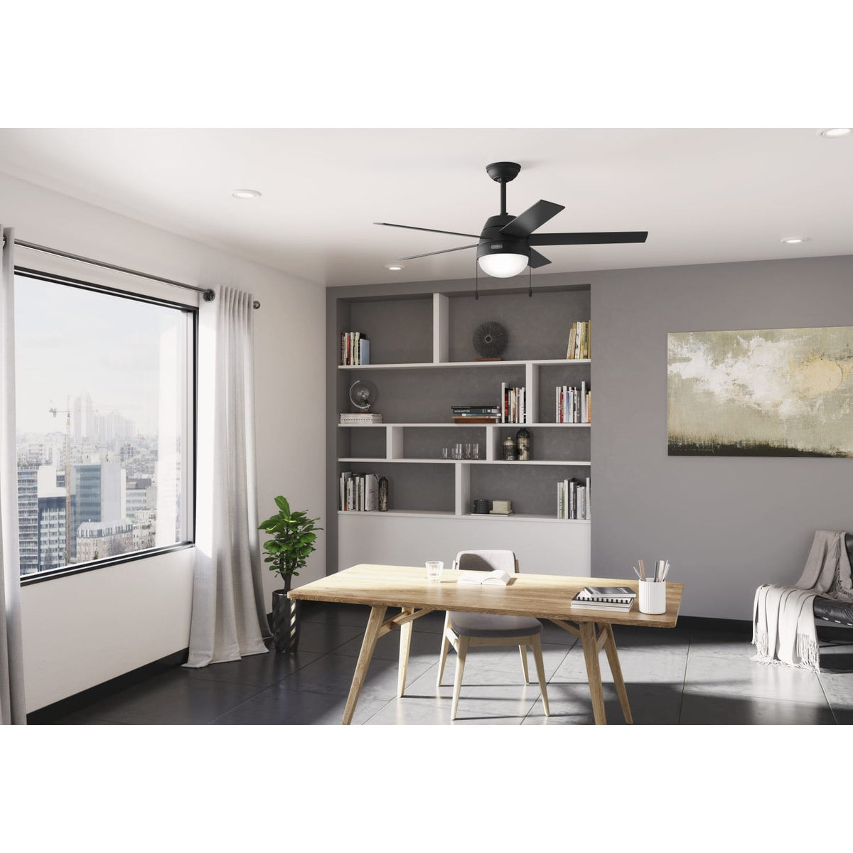 Anslee with LED Light 52 inch