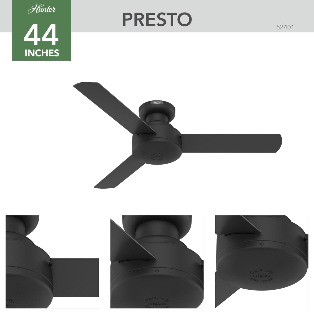 Presto Low Profile 44 inch