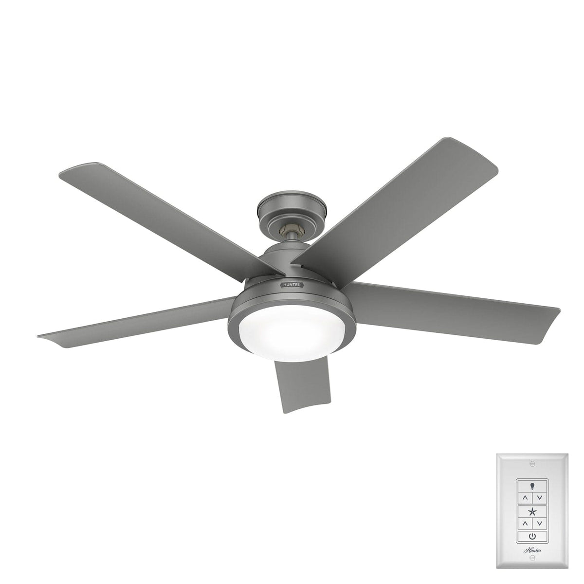 Seawall Outdoor WeatherMax with LED Light 52 inch with Wall Control