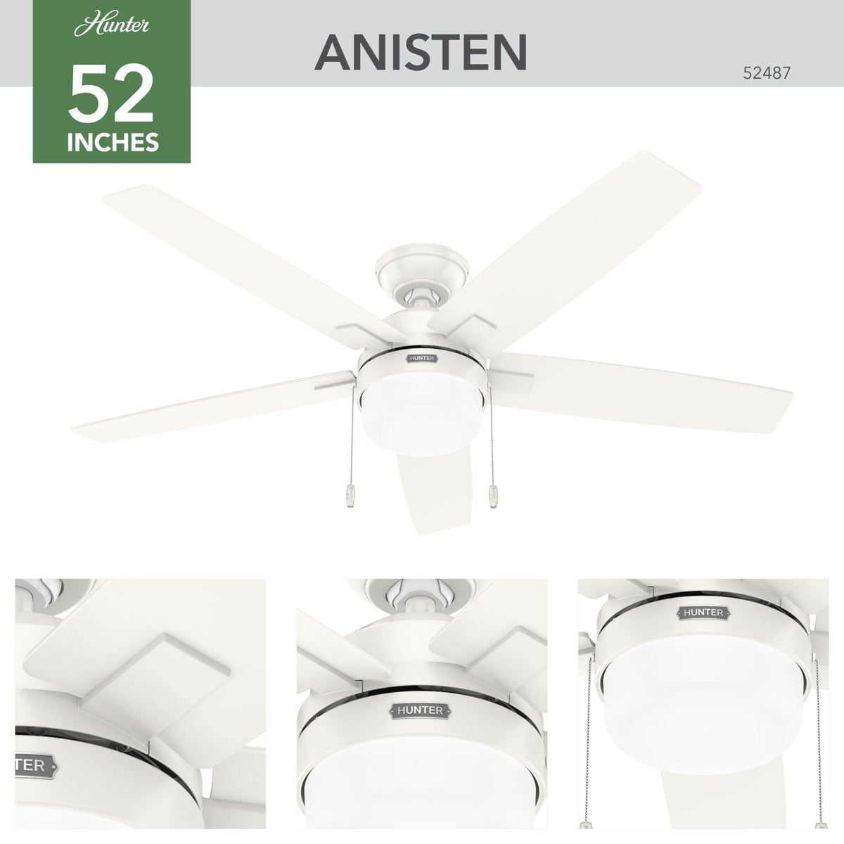 Anisten LED Light 52 inch