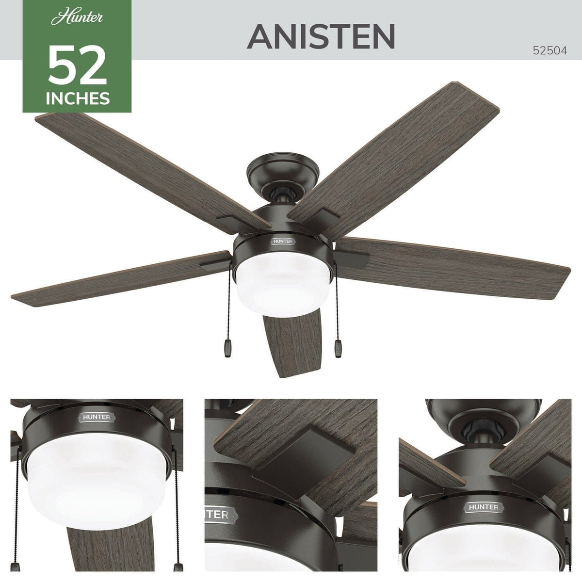 Anisten LED Light 52 inch