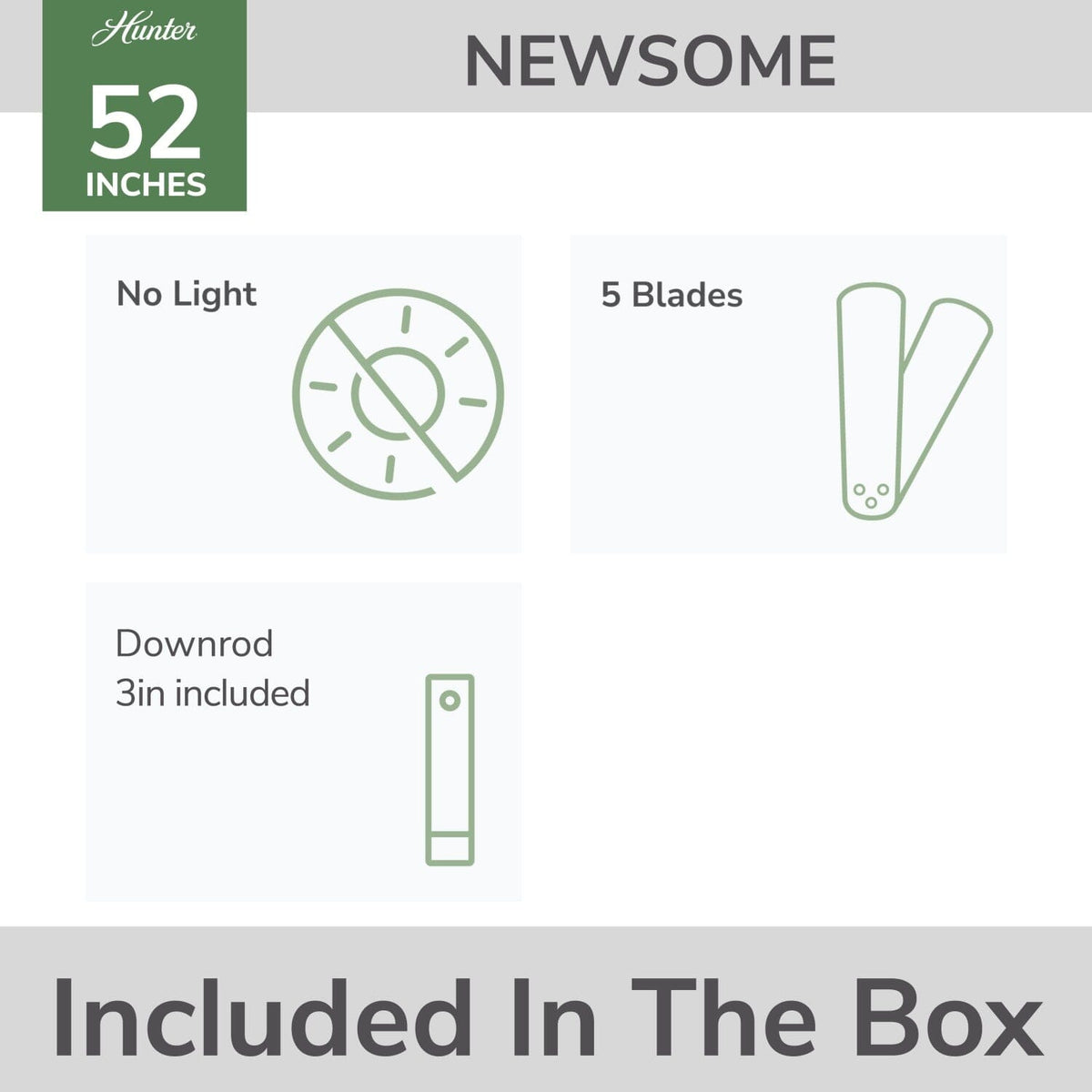 Newsome 52 inch