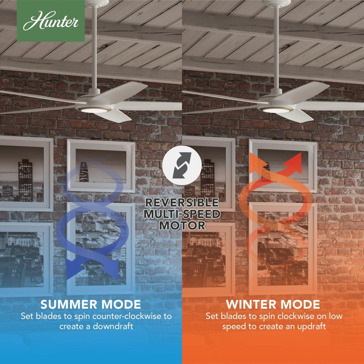 ZenTech 5 Blade Outdoor Smart Fan 52 inch