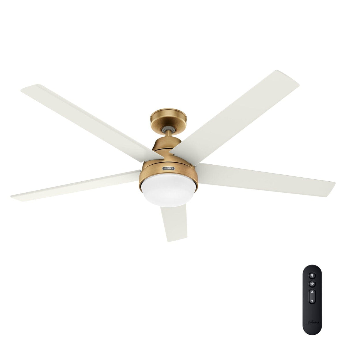 Aerodyne Indoor Smart Fan Energy Star with LED and Reversible Blades and Remote 60 inch